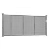 VEVOR Retractable Baby Gate, 34 inch Tall, Extends up to 110 inch Wide, Retractable Gate for Kids or Pets, Mesh Material, Easy to Install for Indoor Stairs, Doorways, Hallways, Playrooms, Gray