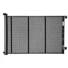 VEVOR Retractable Baby Gate, Extends to 120 inch Extra Wide, 38.5 inch Tall, with Reinforced Fiberglass Strips, Avoids Crawling Through, Mesh Dog Gate for Decks, Doorways, Garages, Indoor, Black