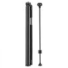 VEVOR Retractable Baby Gate, 34 inch Tall, Extends up to 55 inch Wide, Retractable Gate for Kids or Pets, Mesh Material, Easy to Install for Indoor Stairs, Doorways, Hallways, Playrooms, Black