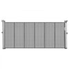 VEVOR Retractable Baby Gate, 34 inch Tall, Extends up to 71 inch Wide, Retractable Gate for Kids or Pets, Mesh Material, Easy to Install for Indoor Stairs, Doorways, Hallways, Playrooms, Gray