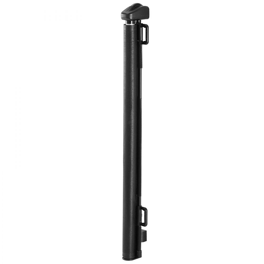 VEVOR Retractable Baby Gate, Extends to 72.8 inch Wide, 31.3 inch Tall, with Security Lock, Easy to Use, Walk Through Without Tripping, Mesh Dog Gate for Stairs, Hallways, Indoor/Outdoor, Black
