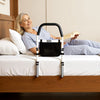 VEVOR Bed Rail for Elderly, Bedside Assist Rails with PU Handrail, Adjustable Height Pipe Bedside Cane, High-Strength Carbon Steel Bed Bars for Seniors & Patients, Fits King, Queen, Full, Twin