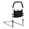 VEVOR Bed Rail for Elderly, Bedside Assist Rails with PU Handrail, Adjustable Height Pipe Bedside Cane, High-Strength Carbon Steel Bed Bars for Seniors & Patients, Fits King, Queen, Full, Twin