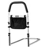 VEVOR Bed Rail for Elderly, Bedside Assist Rails with PU Handrail, Adjustable Height Pipe Bedside Cane, High-Strength Carbon Steel Bed Bars for Seniors & Patients, Fits King, Queen, Full, Twin