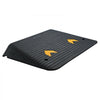 VEVOR Upgraded Rubber Threshold Ramp, 4" Rise Door Ramp with 1 Channel, Natural Rubber Car Ramp with Non-Slip Textured Surface, 33069 lbs Load Capacity Curb Ramp for Wheelchair and Scooter