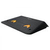 VEVOR Upgraded Rubber Threshold Ramp, 3.5" Rise Door Ramp with 1 Channel, Natural Rubber Car Ramp with Non-Slip Textured Surface, 33069 lbs Load Capacity Curb Ramp for Wheelchair and Scooter