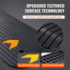 VEVOR Rubber Threshold Ramp, 2" Rise Threshold Ramp Doorway, Recycled Rubber Power Threshold Ramp Rated 33069 lbs Load Capacity, Non-Slip Surface Rubber Solid Threshold Ramp for Wheelchair and Scooter