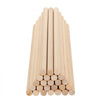 VEVOR 25Pcs Wooden Dowel Rods 1/2 x 12 Inch Natural Birch Wood Sticks Dowels, Unfinished Hardwood Sticks for Craft and DIY Projects, One-Piece Cutting & Smooth Surface & Easy to Color and Paint