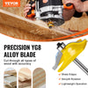 VEVOR Router Bits Set, 3 Pieces, Carbide Router Bit Kit with 1/4 Inch Shank, Wood Carrying Case, Woodworking Tools for Professional and Beginners Carpenter, for Wood MDF Particle Board Plywood