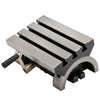 VEVOR Tilting Milling Table 10x7inch Tilting Angle Milling Machine 0-90°Adjustable Swivel Angle Plate with 3 T-slots and an Adjustable Crank Handle Heavy Duty Tilting Milling Machine for Grinding