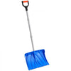 VEVOR Snow Shovel for Driveway 18" Wide Plastic Shovel with D-Grip Handle, for Home Garden Camping Outdoor Use, Steel Strip, Large Capacity Lightweight Snow Removal Tool with Extended Steel Handle