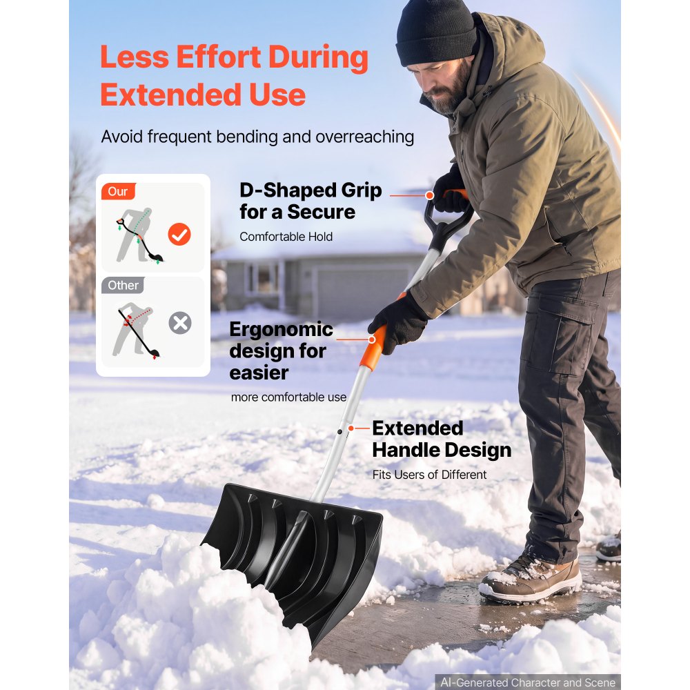 Vevor Snow Shovel 17