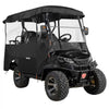 VEVOR Golf Cart Cover, Visible Full-Enclosure 2+2/4 Passenger Golf Cart, 420D Waterproof Oxford Fabric Club Car Cover Fits Most Carts Club Car, Yamaha, EZGO, Honda, PVC Coating & Windproof Hook Design