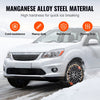 VEVOR Auto Tightening Snow Chains, Diamond Mesh Traction Wheel Chains for Anti-slip, Alloy Steel Tire Chains for Tires 265/75-15, 265/75-16, LT265/75-16, 255/75-17, LT255/75-17, 275/45-22, 265/70-16