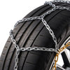 VEVOR Auto Tightening Snow Chains, Diamond Mesh Traction Wheel Chains for Anti-slip, Alloy Steel Tire Chains for Tires 265/75-15, 265/75-16, LT265/75-16, 255/75-17, LT255/75-17, 275/45-22, 265/70-16