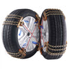 VEVOR 16 PCS Thickened Snow Chains, Tire Traction Wheel Chains for Tire Width 8-8.8 in /205-225 mm, Manganese Alloy Steel Emergency Tire Chains for Cars, Pickups, SUVs, and Trucks