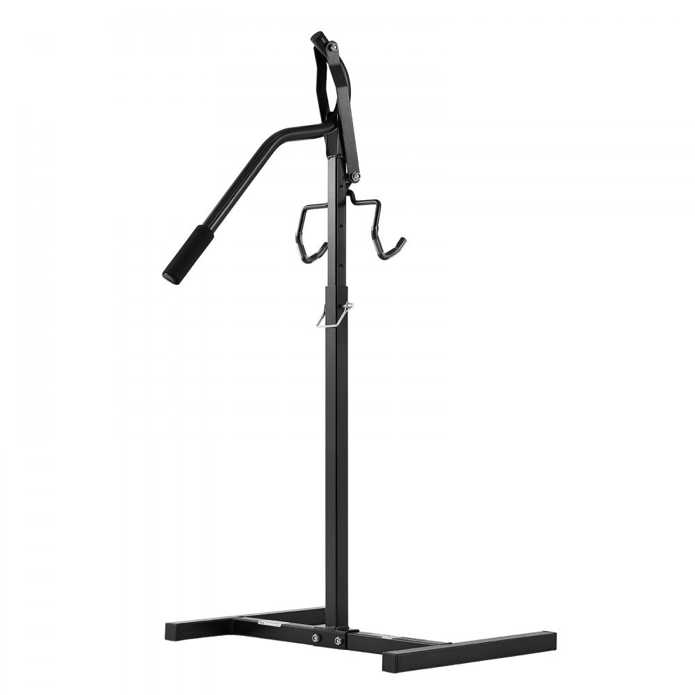 VEVOR Snowmobile Lever Lift Stand 18"- 33" Lift Height 750LBS Capacity, 5-Level Adjustable Height, Heavy-Duty Steel Snowmobile Lift Stand for Easy Track Maintenance & Repairs, Fits Most Snowmobiles
