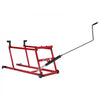 VEVOR Snowmobile Dolly Lift Stand 5.5"-28" Lift Height & Manual Hand Crank, 1000LBS Load Capacity with Wheels, Heavy-Duty Steel Support, Foldable Snowmobile Lifting Stand for Easy Maintenance & Repair