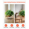 VEVOR Artificial Ferns, 2 Pcs Fake Hanging Boston Fern Bush Plant with 23 Inch Hanging Length, Plastic Faux Greenery for Indoor and Outdoor Decor, For Wall, Wedding Party, Home, Porch Garden, Office
