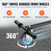 VEVOR Hoverboard Seat Attachment(Not included hoverboards), Compatible with All 6.5" 8" 8.5" 10" Hoverboards, Grips Control, Adjustable Frame Length and 220 LBS Load Capacity, Hover Board Go Karts Accessory, for Kids Adults.