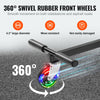 VEVOR Hoverboard Seat Attachment(Not included hoverboards), for 6.5" 8" 8.5" 10" Hoverboards, with LED Lights, Grips Control, Adjustable Frame Length and 220 LBS Load Capacity, Hover Board Go Karts Accessory, for Kids Adults