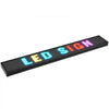 VEVOR LED Message Board, P10 Full Color Scrolling Display, Customizable Text and Animation via WIFI or USB, Ideal for Retail, Parties, and Bars, 52"x8"