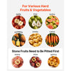VEVOR 550W Electric Fruit Apple Crusher, SUS304 Desktop Crushing Machine, Grinds Whole Apples Up to 2.76" Dia, 60 KG/H Capacity, Cider Press for Apples, Pears, Pineapple, Guava, Carrot, Potato