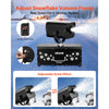VEVOR Snow Machine, 1200W 90° Shaking Head Snow Maker with Wireless Remote Control, High Output Snowmaking Machine Coverage up to 12 ㎡ for Christmas Wedding Parties Stage Snowflake Effect