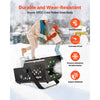 VEVOR 1500W Snow Machine with RGB DMX512 Signal Control, 9 LED Lights, Wireless Remote, High Output Snowflake Machine with 5L Tank, Portable DJ Stage Snow Maker for Christmas Parties Stage Effects