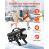 VEVOR Snow Machine, 800W Handheld/Hanging Snow Maker, Portable Wireless Remote Snowmaking machine with 1L Tank & Handle, Outdoor & Indoor Snowflake Maker for Christmas Party Stage Effect