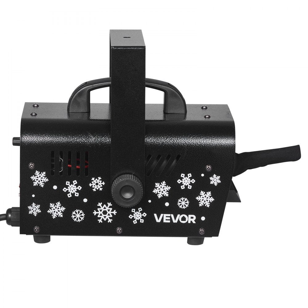 VEVOR Snow Machine, 800W Handheld/Hanging Snow Maker, Portable Wireless Remote Snowmaking machine with 1L Tank & Handle, Outdoor & Indoor Snowflake Maker for Christmas Party Stage Effect