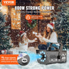 VEVOR Snow Machine, 800W Snow Making Machine with 8 LED RGB Lights and Remote Control, High Output Snowflake Maker Stage Snow Effect for Christmas, Halloween, Wedding, DJ Parties and Valentine's Day