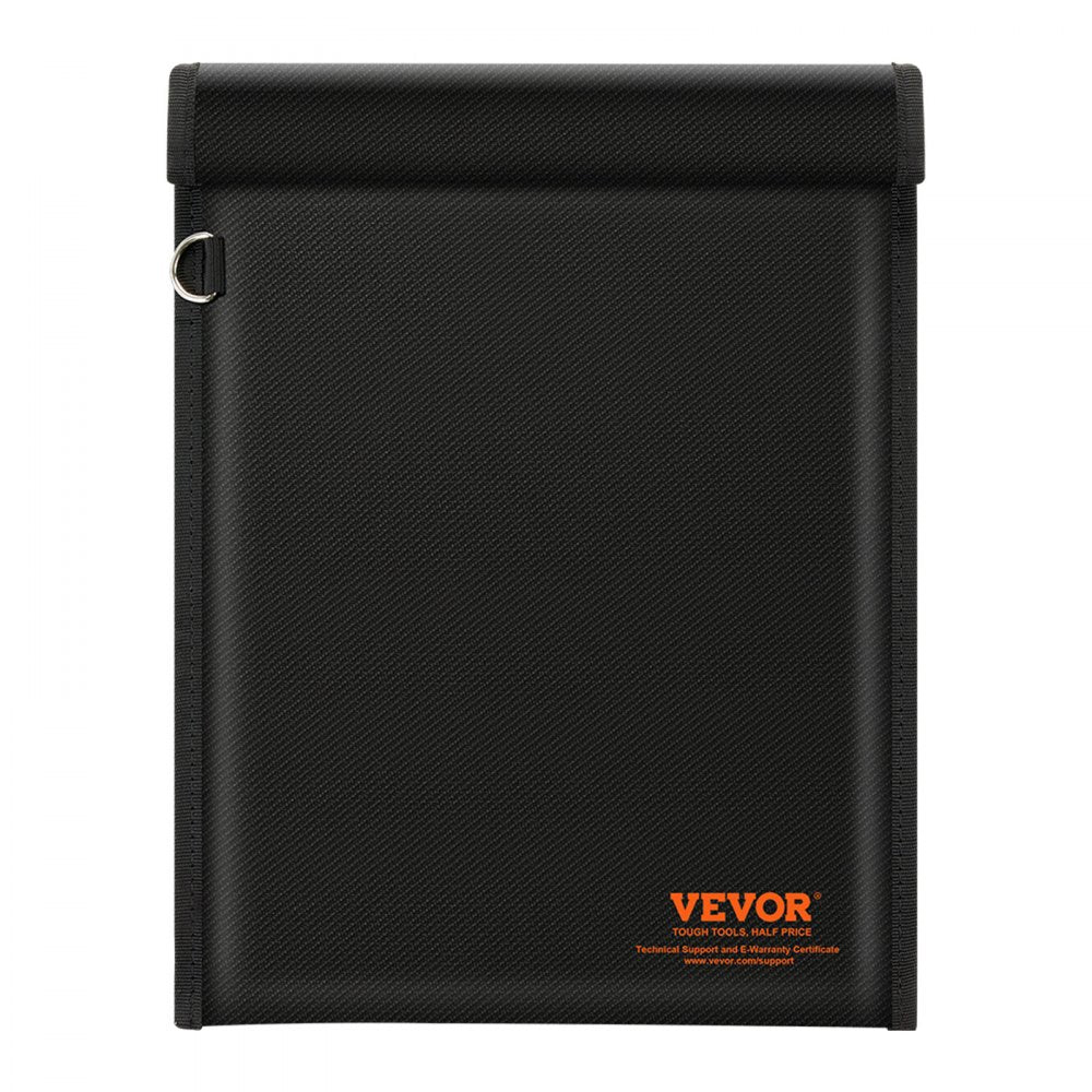 VEVOR Faraday Bag, Faraday Pouch Set for Laptop (16.9 x 15"), Fireproof & Waterproof Faraday Signal Blocking Holder for Car Keys, Phones & Tablets, Anti-Theft Pouch & Anti-Hacking Case Blocker, Black