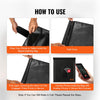 VEVOR Faraday Bags, 4 Pack Faraday Pouch Set for Laptop (16.9x15"), Tablet (13x10.2"), Phone (7.87x4.7") & Radio (10.6x7.8"), Fireproof Signal Blocking Holder, Anti-Theft & Anti-Hacking Pouch Blocker