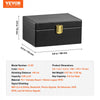 VEVOR Faraday Box, PU Leather Signal Blocking Holde, Keyless Fob Protector Shielding for WiFi, RFID, GPS, Bluetooth & 5G, Anti-Theft Box and Anti-Hacking Case Blocker, Black(5.9 x 4.5 x 2.9")