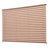 VEVOR RV Blinds, 62 in x 32 in, RV Pleated Shades, Polyester Fabric, Easy to Clean and Install, Privacy Protection and Sunlight Blocking, for Camper, Travel Trailer, Motorhome Window, Cappuccino