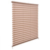 VEVOR RV Blinds, 62 in x 32 in, RV Pleated Shades, Polyester Fabric, Easy to Clean and Install, Privacy Protection and Sunlight Blocking, for Camper, Travel Trailer, Motorhome Window, Cappuccino