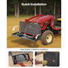 VEVOR 1/4 in Skid Steer Mount Plate, Universal Quick Attach Mount Plate, Easy to Bolt, 3000lbs Load Capacity, Heavy Duty Steel Loader Plates Compatible with Kubota Bobcat Skid Steers & Tractors