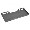 VEVOR 1/4 in Skid Steer Mount Plate, Universal Quick Attach Mount Plate, Easy to Bolt, 3000lbs Load Capacity, Heavy Duty Steel Loader Plates Compatible with Kubota Bobcat Skid Steers & Tractors