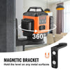 VEVOR 100ft Self Leveling Laser Level, Manual Green 3 x 360° Cross Line Laser, Manual Self-leveling Mode & IP54 Waterproof 8h Continuous Working Time Line Laser, Battery/Stand Included