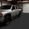 VEVOR Garage Floor Roll, 4 x 25 ft Garage Flooring Mat, 3 mm Thickened Rubber Diamond Plate Floor Protector Mat, Non-Slip, Wear-resist, Waterproof, Easy to Clean for Warehouse, Gyms,Trailer, Black