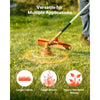 VEVOR 0.095 in 1280 ft String Trimmer Line, Orange Heavy Duty Weed Eater String, Premium Nylon Universal Replacement Trimmer Line Spool with Twisted Design, Suitable for Professional & Homeowner Use