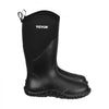 VEVOR Men's Rubber Boots, Protective Footwear, Waterproof Anti Slip Hunting Boots, Gardening Insulated Mud Boots, Protective Footwear, Lightweight & Durable, for Manufacturing, Farming, Size 12 US