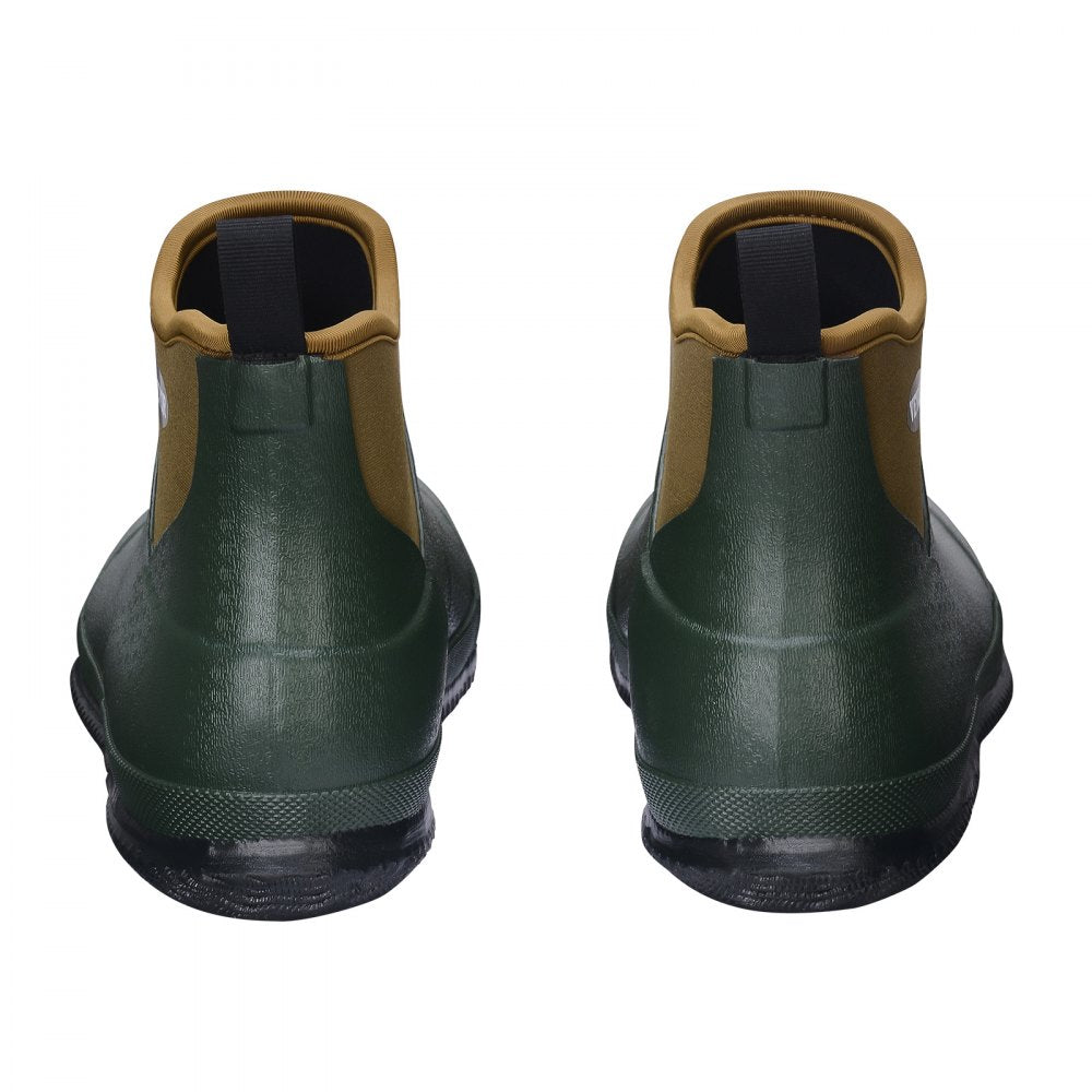 VEVOR Women's Deck Boots, Waterproof Fishing Rain Boots, Anti-Slip Ankle Rubber Boots, Gardening Insulated Mud Boots, Neoprene Rubber, Lightweight & Durable, for Manufacturing, Farming, Size 10 US
