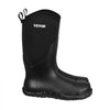 VEVOR Men's Steel Toe Rubber Boots, Protective Footwear, Waterproof Rain Fishing Boots, Outdoor Non-Slip Work Shoes, Lightweight and Durable, for Manufacturing, Construction, Farming, Size 9 US