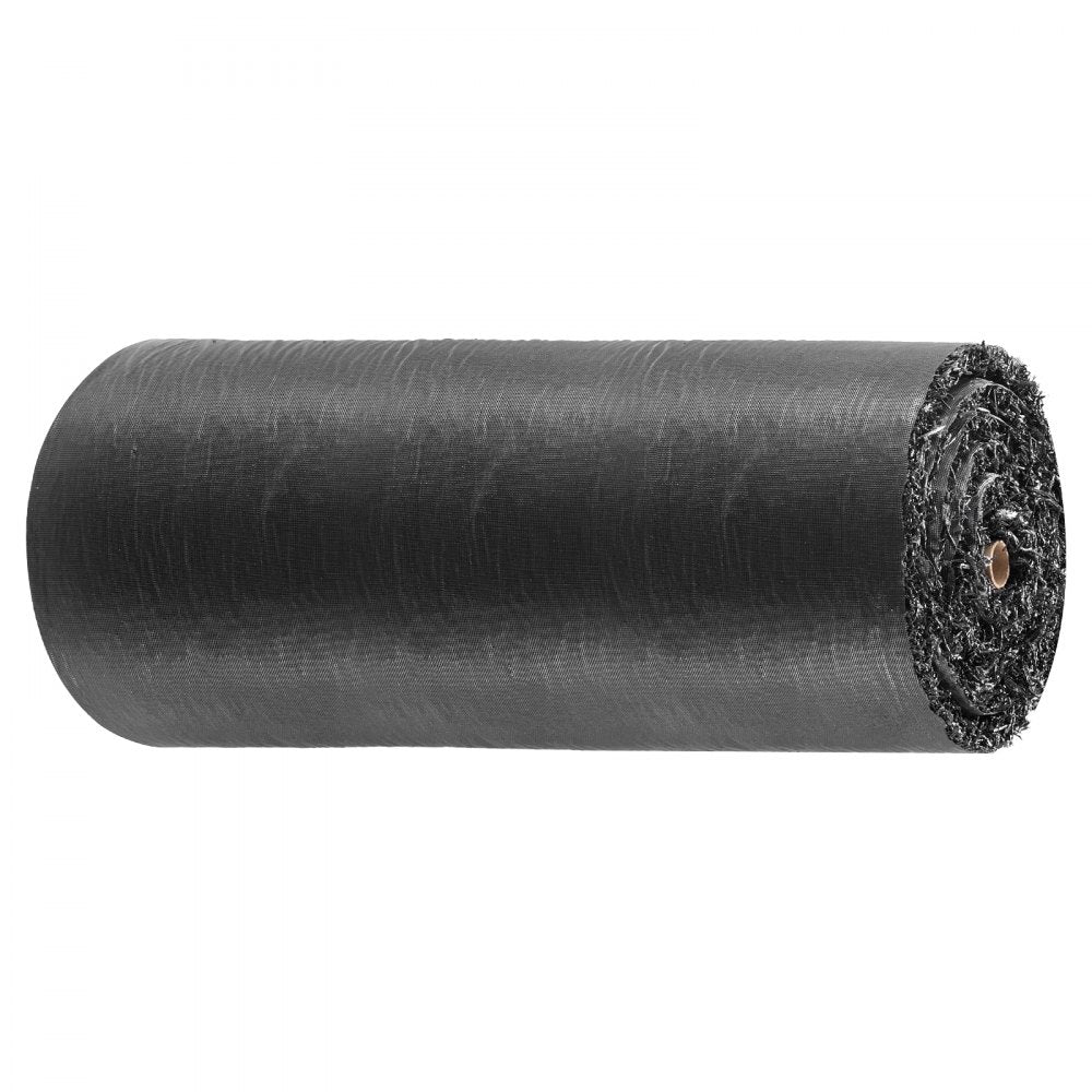 VEVOR Rubber Mulch Mat Roll, 96 x 24 in Recycled Rubber Mulch Mat, 0.5 Thick Cuttable, Reduced Weed Growth, Natural-Looking Weed Barrier Mat, Permanent Walkway Pathway for Landscaping