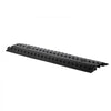 VEVOR Drop Over Cable Cover, 17,500 lbs/Axle Load Capacity, Heavy Duty Cable Hose Protector Ramp, Floor Cord Cover, for High Walking Traffic Areas, Indoor, Outdoor, Home, Office, Warehouse, 3 Pack