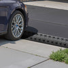 VEVOR Drop Over Cable Cover, 17,500 lbs/Axle Load Capacity, Heavy Duty Cable Hose Protector Ramp, Floor Cord Protector Cover, for Indoor High Walking Traffic Areas, Home, Office, Warehouse, 2 Pack
