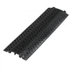 VEVOR Drop Over Cable Cover, 17,500 lbs/Axle Load Capacity, Heavy Duty Cable Hose Protector Ramp, Floor Cord Protector Cover, for Indoor High Walking Traffic Areas, Home, Office, Warehouse, 2 Pack