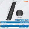 VEVOR 2-Pack Cable Protection Ramps, Supports Up to 2,000 lbs Per Axle, Durable Cord Safety Covers for Indoor & Outdoor Use, Ideal for Home, Office, Warehouse, and School Environments